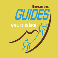 logo ski hors-piste avec les guides de haute montagne de Val-d'Isère